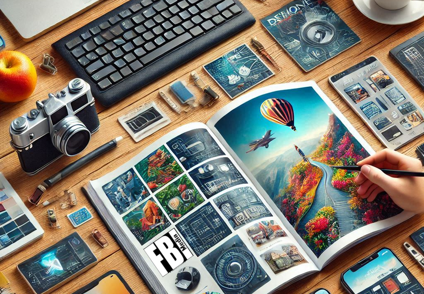 Design catalog electronic și tipărit pentru produse sau servicii
