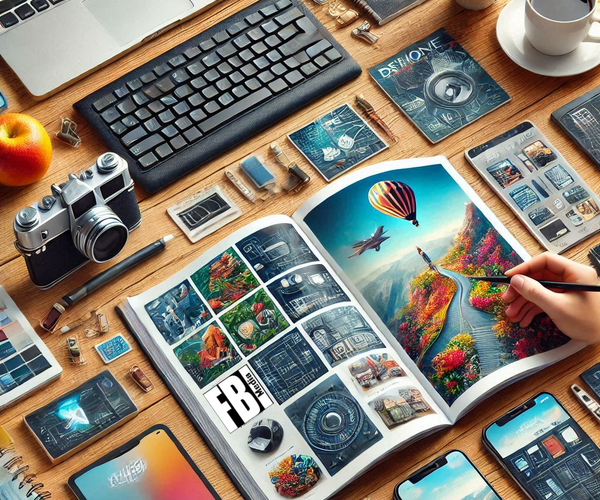 Design catalog electronic și tipărit pentru produse sau servicii